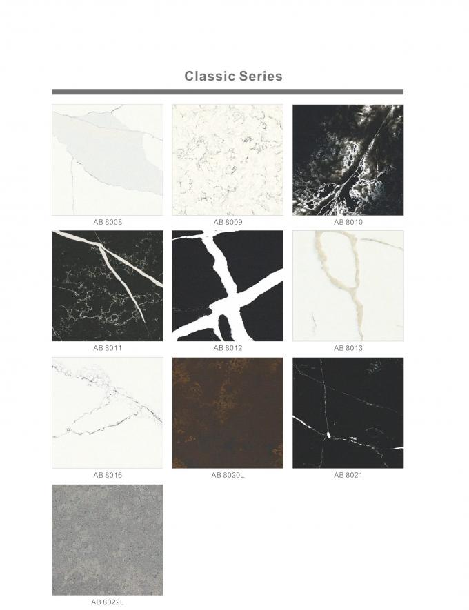 Beige klassischer Quarz-Stein mit hoher Dichte für Countertop