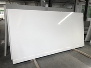 Farbtechnik-Quarz-Stein der Platten-3200x1600mm weißer für Countertop-Dekoration