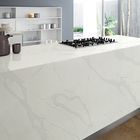 Küche Countertop künstlicher weißer Calacatta-Quarz-Stein 18 Millimeter stark
