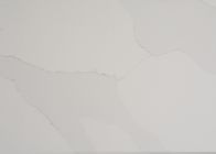 Fleck widerstehen weißer künstlicher Quarz-Platten Countertop-Polierquarz-Stein