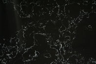 20MM schwarzer künstlicher Quarz-Stein für Quarz-Küchen-Eitelkeitsspitze