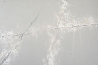 PLATTE AB8051 des weißen künstlichen Quarzes des Eissprunges Steineis-SPRUNGS-WEISS