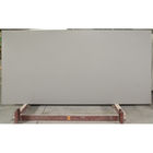 3000*4000*20MM helle Grey Glass Wall Panel Quartz Steinboden-Wand