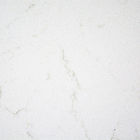 weißer Carrara Quarz-Stein 7.5Mohs für Wohnzimmer-Bodenfliesen