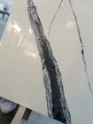 Marmorquarz-Küche Countertops Worktops Panda White Color 3200*1600mm