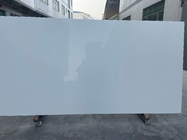 Weißer Schimmer-Quarz-Steinplattenbodenbelag für commerical Projekt Countertop