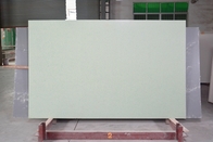 Polierter künstliche Quarz-Platten-großer Spiegel formen grüne Farbplatten für Küche Countertops