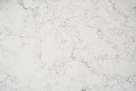 Platten-Inneneinrichtung des Schein-weiße graue geäderte künstliche Quarz-3200*1600