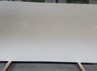 Ausgeführte Carrara-Quarz-weiße beige Marmorart-Kunststein-Platten mit guter Qualität