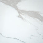 Weißer 2cm 3cm Körper-Carrara-Quarz Countertop mit Btahroom-Eitelkeitsspitze