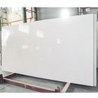 Quarz Platten-glatter 10mm weißer Carraras Worktops für Küche Countertop