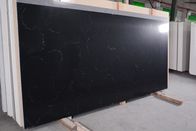 Kratzer-beständiger schwarzer Quarz-Stein für Küchen-Countertop und Stange