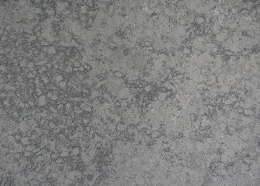 Polierte Oberfläche Gray Quartz Stone Acid Resistant für Küche Countertop-Block-Schritt